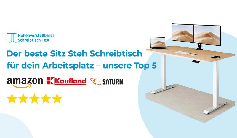 Der beste Sitz Steh Schreibtisch für dein Arbeitsplatz – unsere Top 5