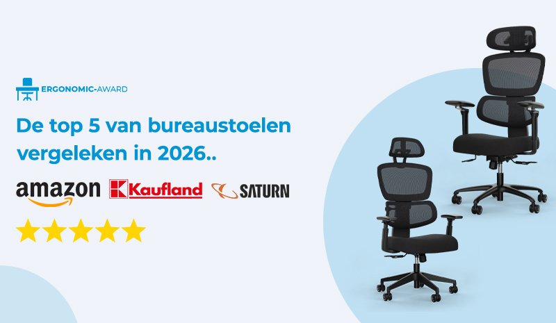 De top 5 van bureaustoelen vergeleken in 2026 (volgens een ergonomie-expert)